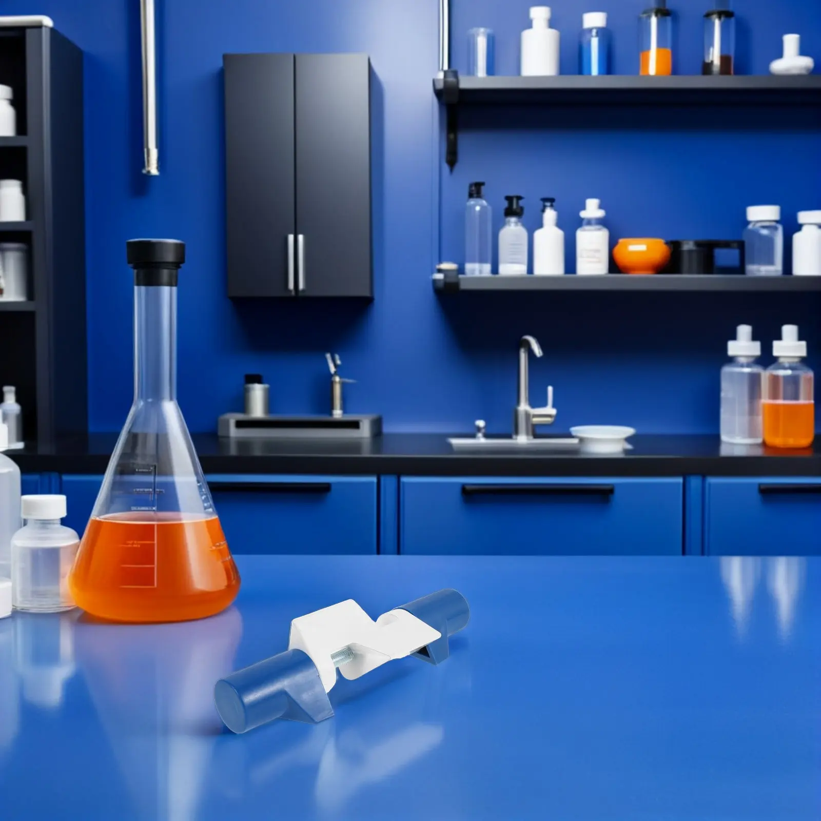 

Усиленный двухвинтовой зажим Bosshead для лабораторных стоек - регулируемый угловой соединитель для стержней диаметром до 20 мм