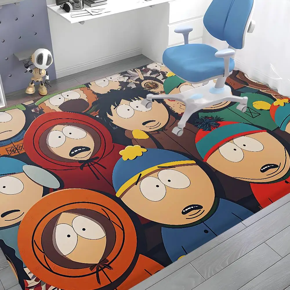جنوب الكرتون باركي المطبخ حصيرة غرفة الاطفال غرفة نوم الديكور شرفة المضادة للانزلاق ممسحة غرفة المعيشة Alfombra