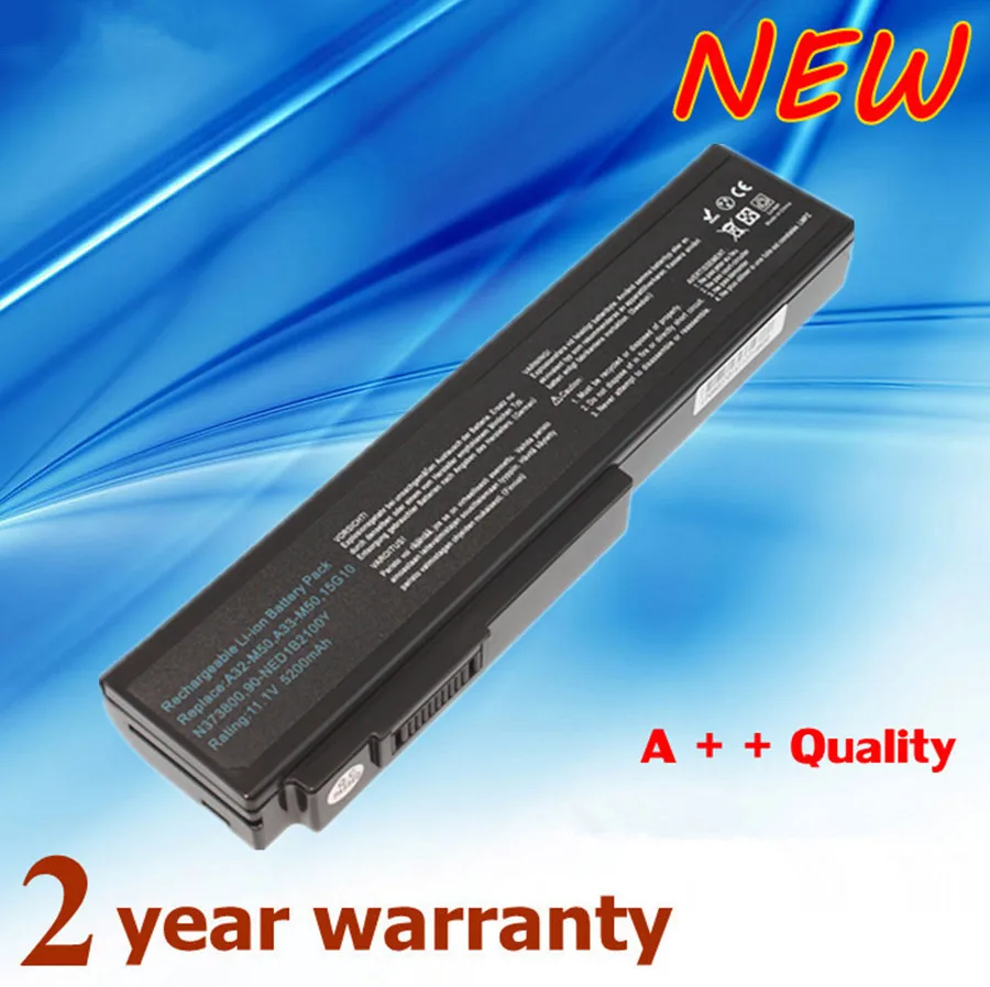 A32-M50 Laptop Battery For ASUS N43S N43JF N43JQ N43JM  N53 N53J N53JF N53JG N53JL N53JN N53JQ N53S N53SV Series