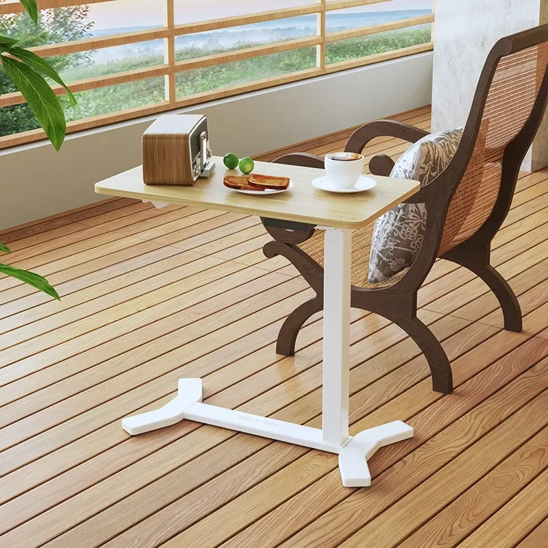 Electric lift bed side table removable small table bedroom home student desk dormitory computer desk