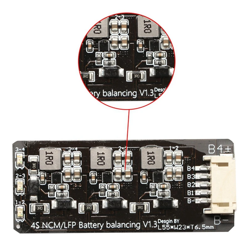 6X 4S Li-Ion Lipo Lifepo4 LFP Battery Active Equalizer Balancer BMS 1.2A Balance Energy Transfer Board