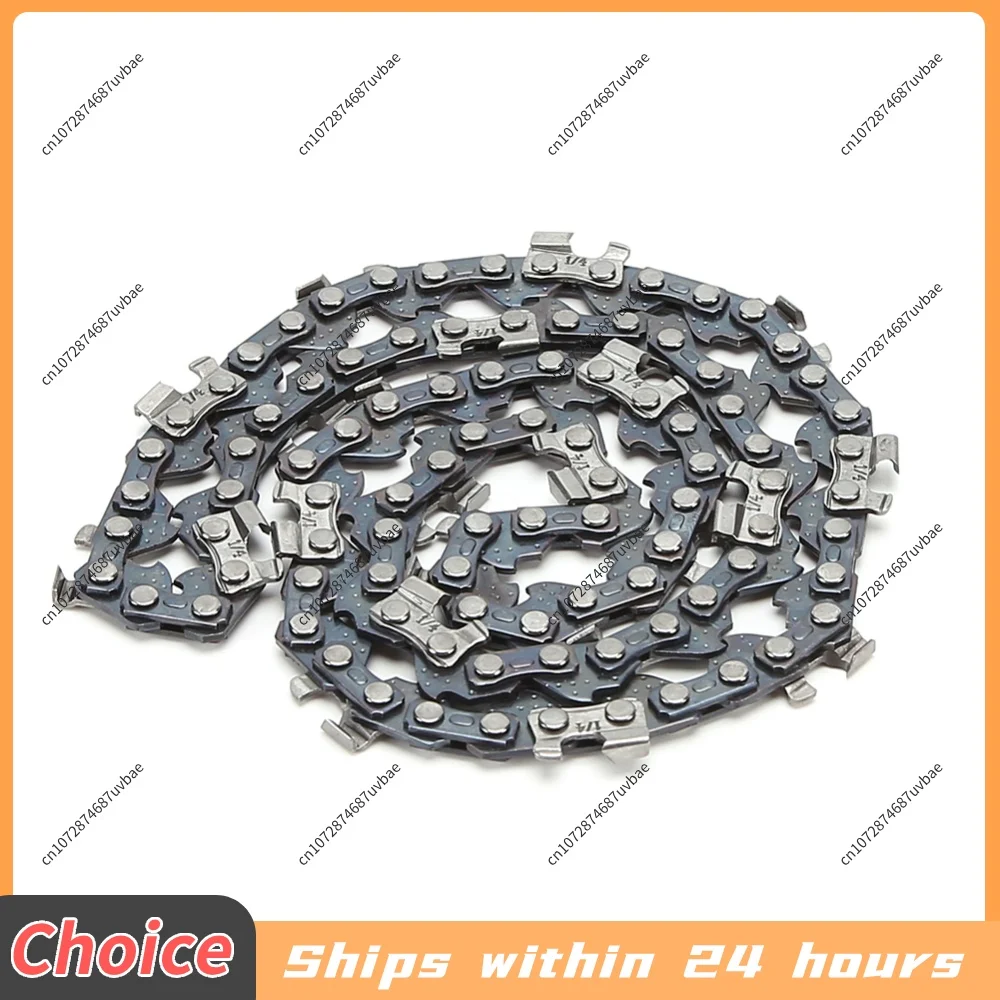 12 Inch Metal Chainsaw Chain 45 Drive Links Saw Chain Replacement 3/8inch Pitch Electric Chainsaw Chain for Wood Branch Cutting