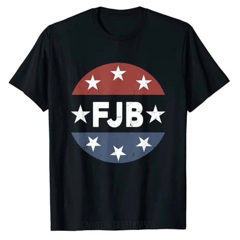 Pro America F.J.B. T-Shirt Funny Let's Go Brandon Tee Shirt Men Clothing Customized Products