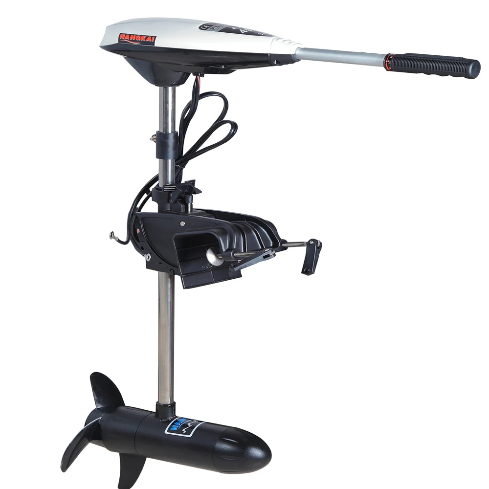 Marine Outboard Motor  45LBS Thrust Electric Outboard Trolling Motor White Boat Motor For Sea Water