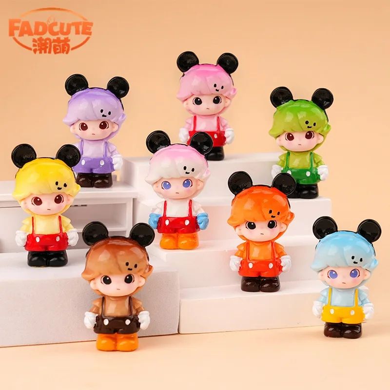 

Internet celebrity explosion blind box Dimo Mickey Mouse small ornament tide play figure wholesale desktop resin cute doll