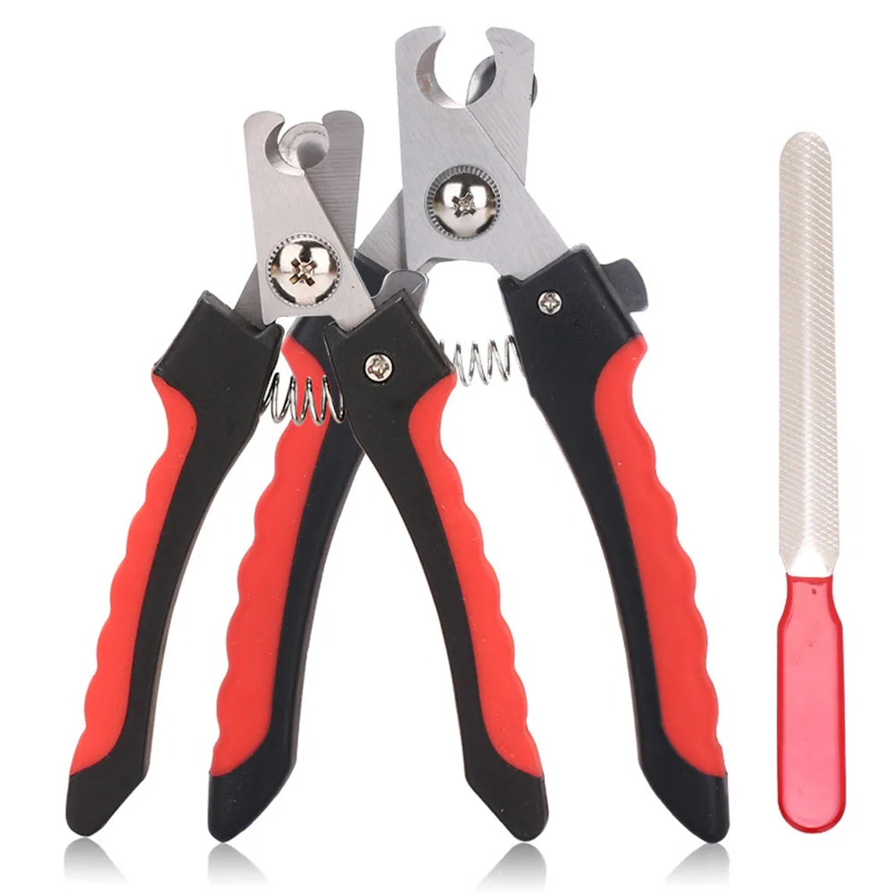 

Pet Nail Safety Cutter Tool Claws Scissor Cut Product Stainless Steel Pet Dog Cat Nail Toe File Trimmer Clipper