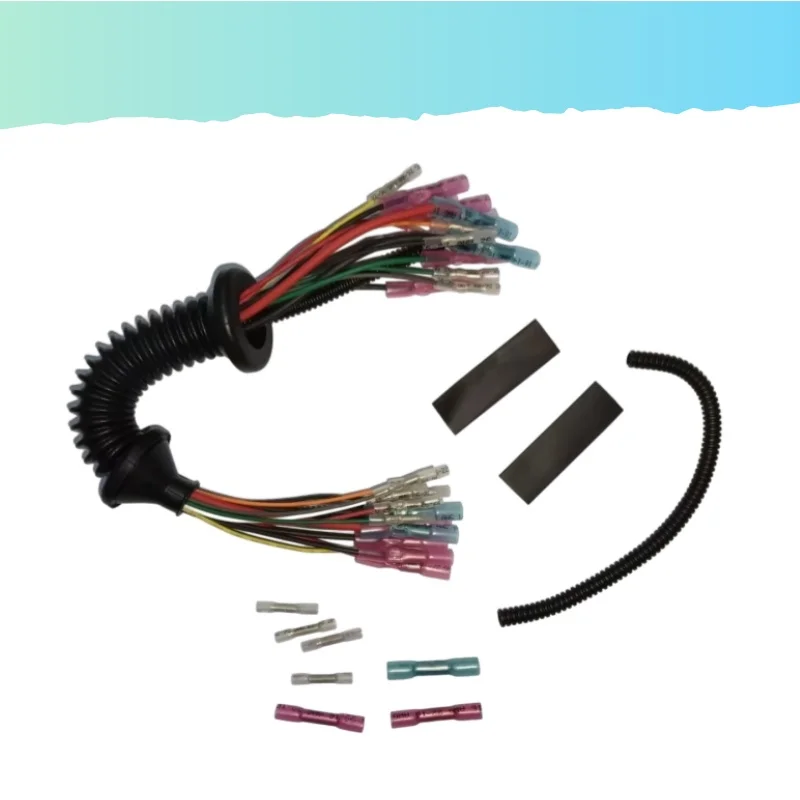 1 Set Tailgate Wiring Loom Repair Kit Pins For Fiat 500 Tailgate Wiring Loom Repair Kit Rear Door Harness Cable