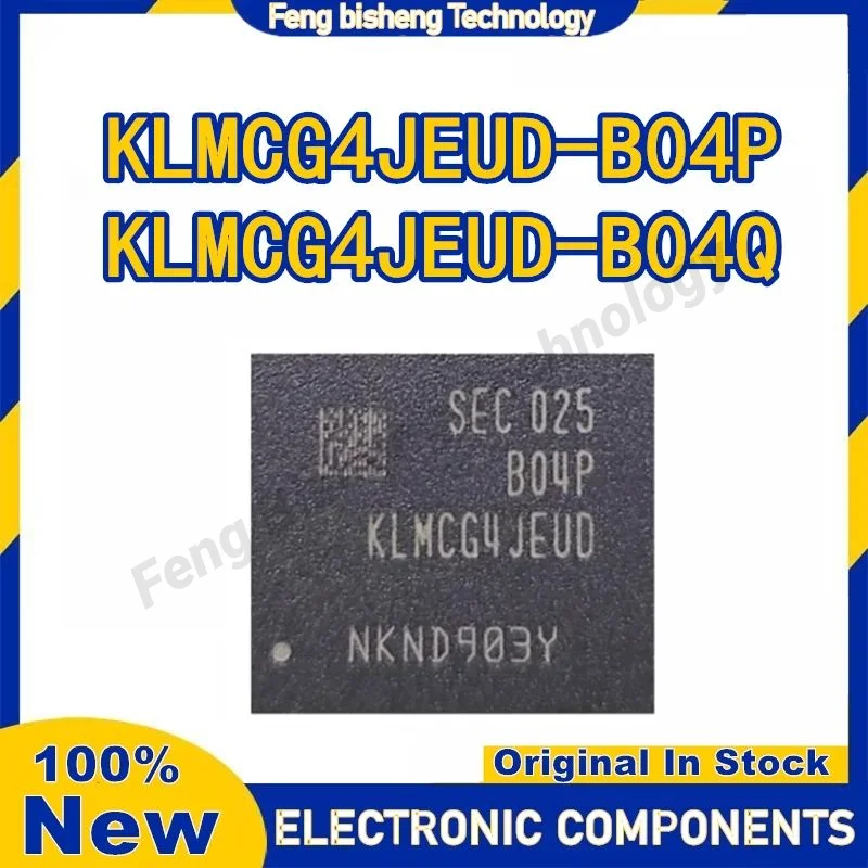 KLMCG4JEUD-B04P KLMCG4JEUD-B04Q 100% качество eMMC BGA 64 ГБ чип памяти жесткого диска мобильного телефона Компьютерное хранилище