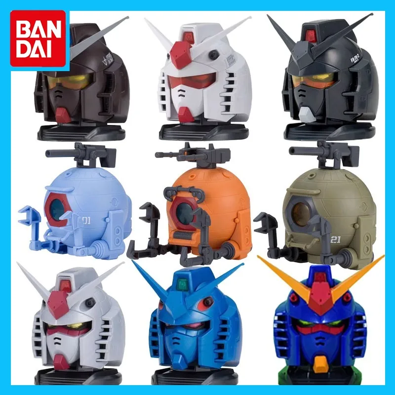 

Bandai Original GUNDAM Gashapon Anime Figure GUNDAM Head EXCEED MODEL Action Figure Toys for Boys Girls Kids Gift