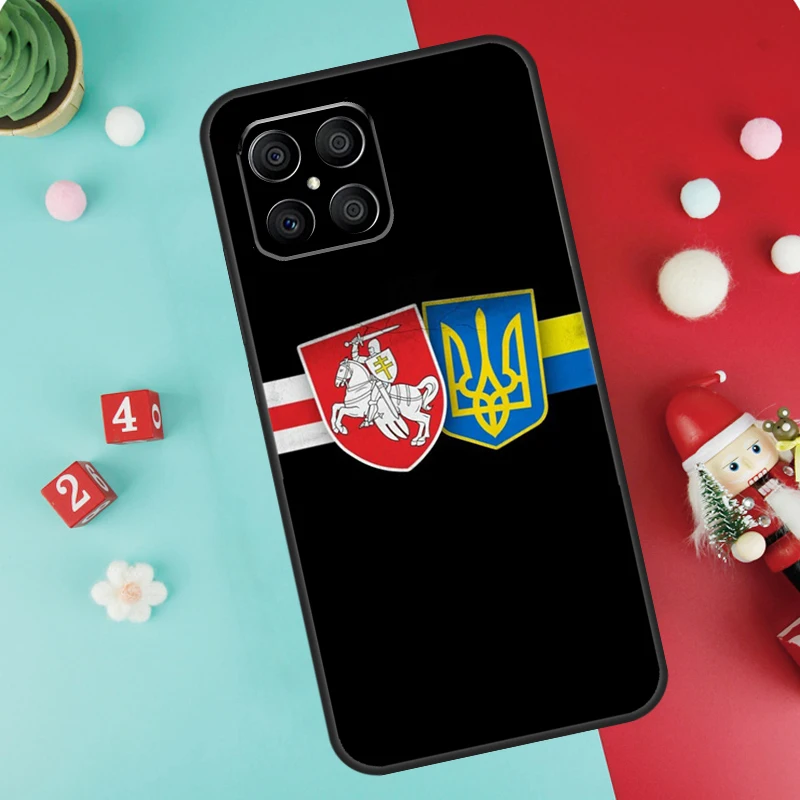 Ukraine Tryzub Flag Case For Honor 200 Pro X9b X9a X8b X8a X8 X9 X9c 50 70 90 Honor Magic 7 Pro 5 6 Lite Cover