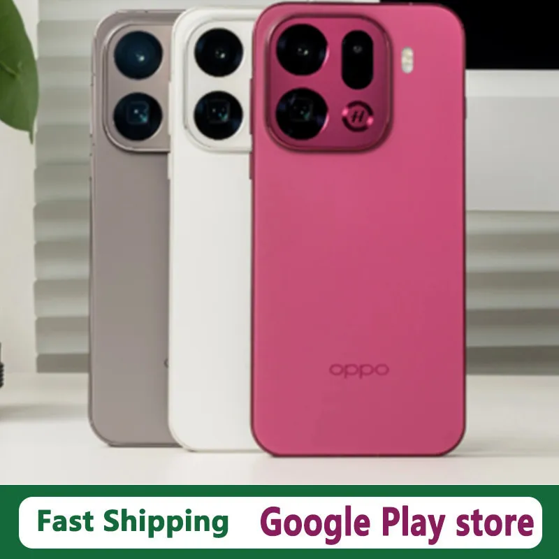 هاتف أندرويد Oppo Find X9 Pro الجديد الرسمي مقاس 6.78 بوصة AMOLED 200.0MP IP69 شحن لاسلكي مقاوم للماء بقدرة 7500 مللي أمبير في الساعة 9500 OTA