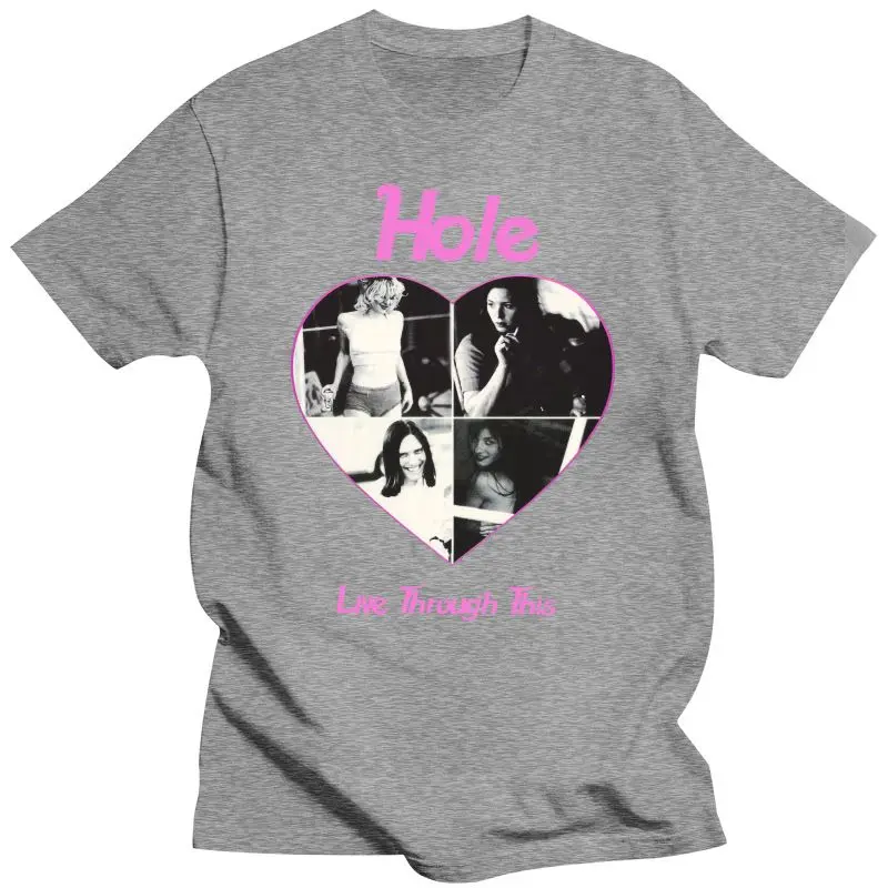 New HOLE Courtney Love Grunge Band T-shirt Womens Style