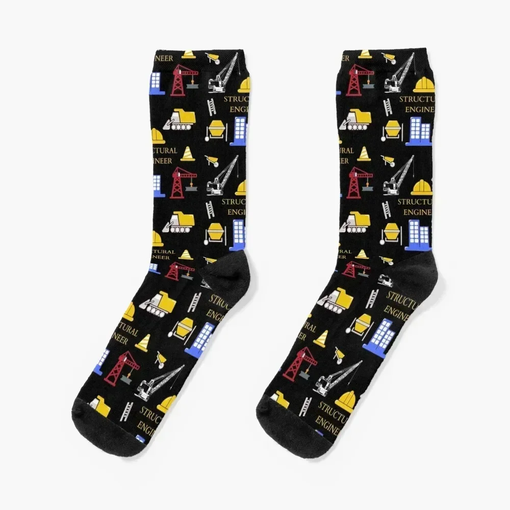 

steel foundation load-Structural engineer Socks hiphop cycling heated fashionable Woman Socks Men's