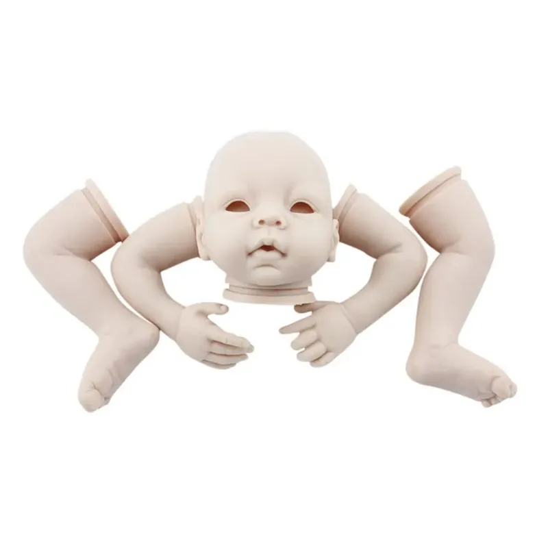 

Набор для создания куклы-реборн: реалистичные детали из силиконового винила, неокрашенные, в натуральных цветах