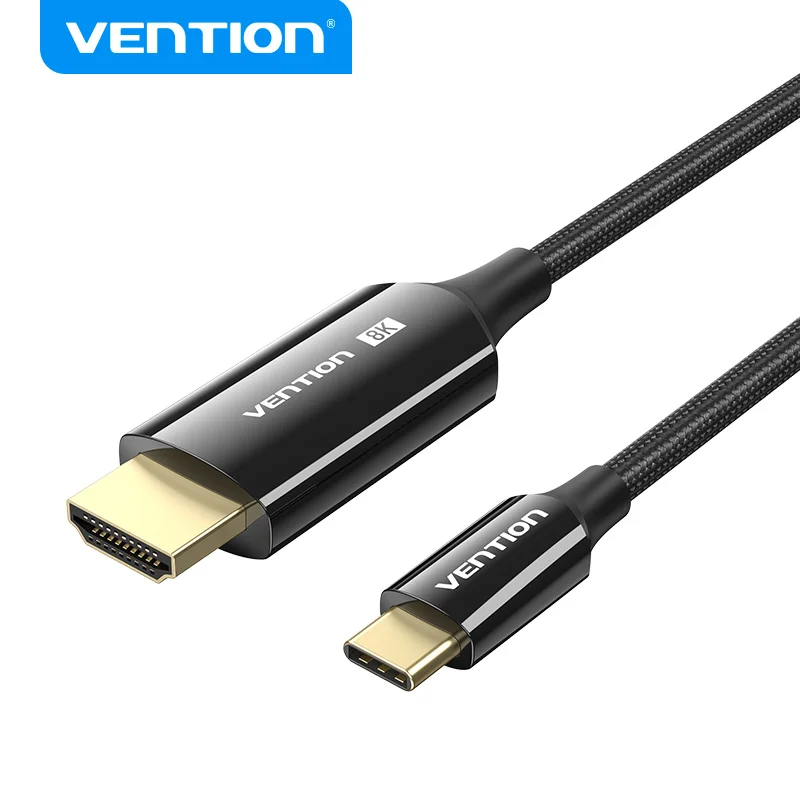 VenTion USB C to HDMI 2.1-compatible Cable 8K/60Hz 4K/60Hz for TV Converter MacBook iMac iPad Pro Air  iPhone TV  Samsung