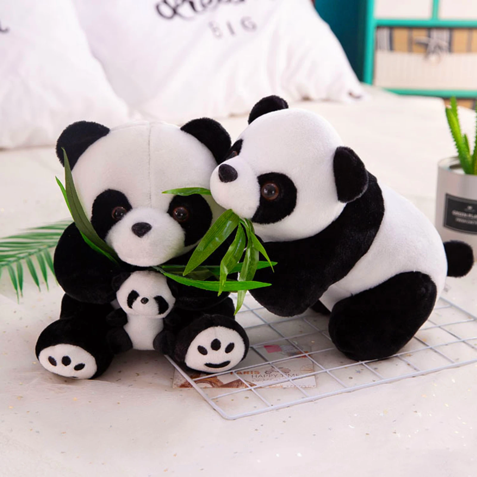 

Simulation Panda Doll Hugging Plush Toy For Doll Lovers