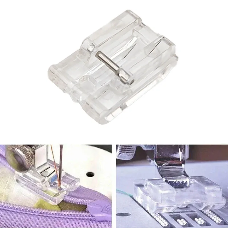 6 Style Zipper Sewing Machine Foot Invisible Zipper Foot Household Sewing Machine Parts For Brother Singer janome Stitching Tool