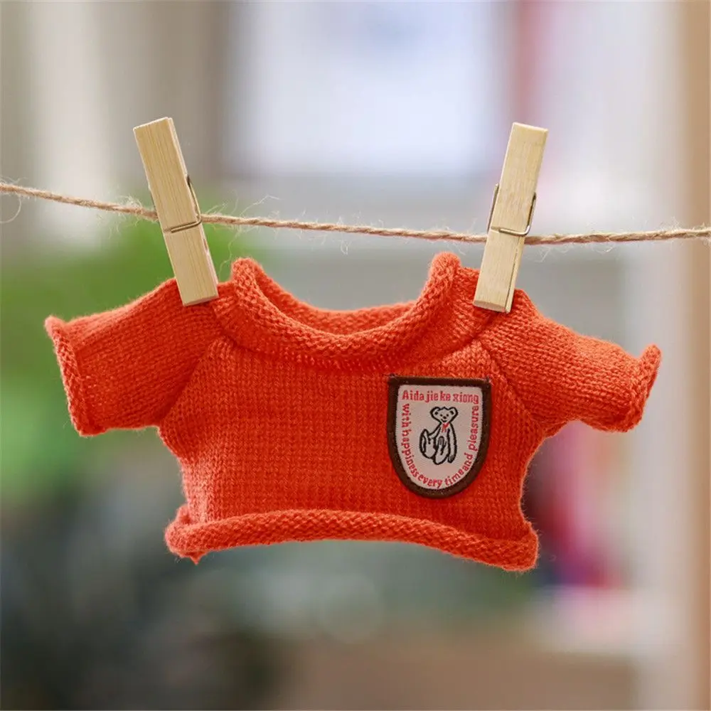 Cute Doll Supplies Hoodie Birthday Gifts Animal Dolls Yellow Duck Kids Toys Dolls Accessories Plush Toy Clothes Sweater