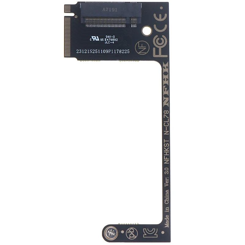 For MSI Claw 8 AI+ Claw7 SSD Adapter Handheld Conversion 2230 To 2280 4T M2 NVME SSD Expansion Board Adapter Riser Card