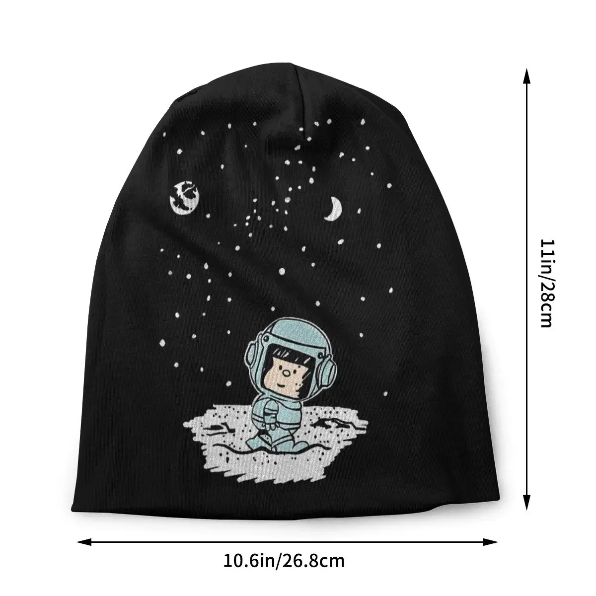 Lunatic Mafalda Anime Autumn Female Thin Beanies Windproof Unisex Skullies Bonnet Hats