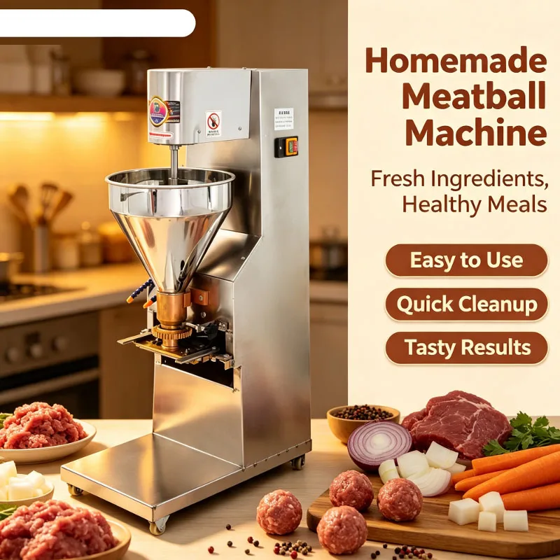 Commercial Fully Automatic Meatball Forming Machine Stainless Steel Ball Making Machine Beef Meatballs Pork Meatballs And Shrimp