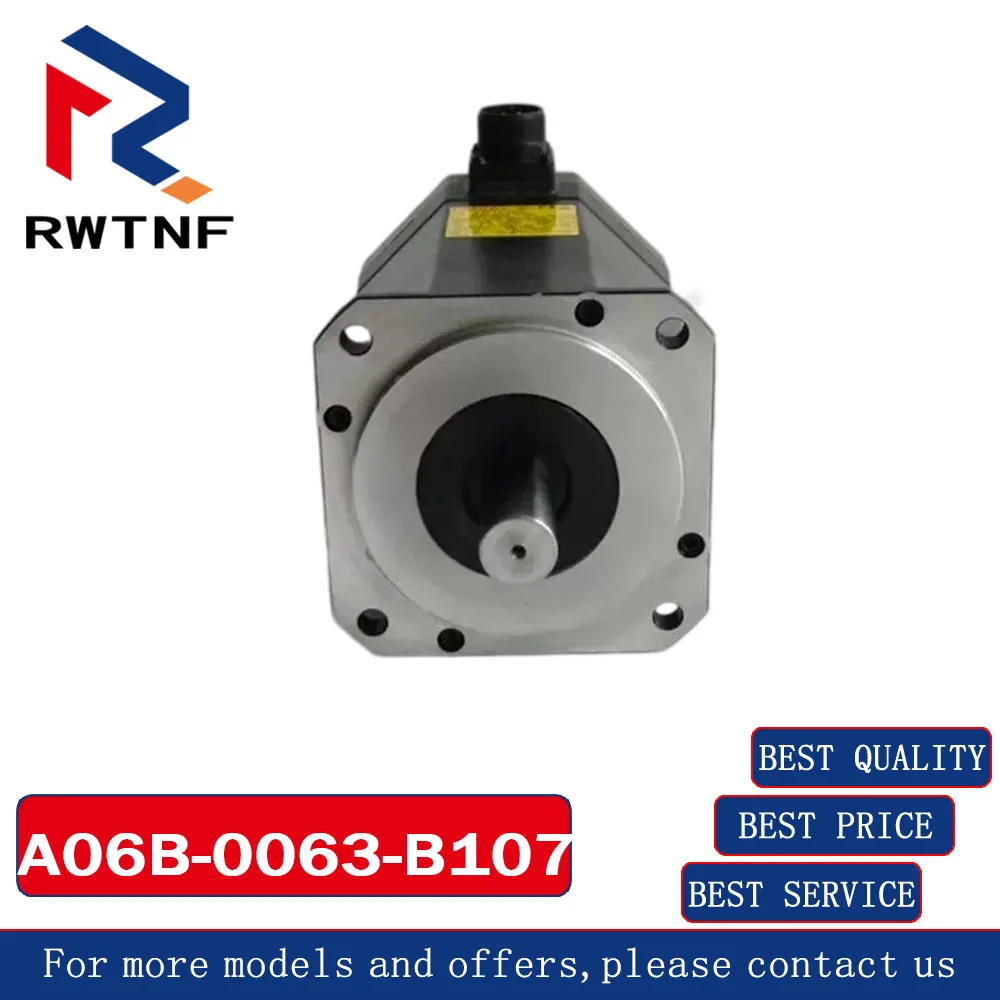 Brand New Genuine A06B-0063-B107 FANUC Spindle servo drive motor,100% original warehouse stock