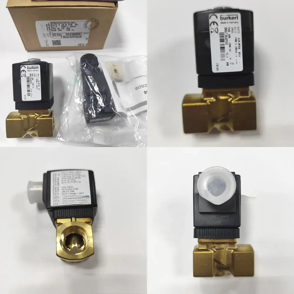 

Burkert Proportional Solenoid Valve 6223 A 10.0 FKM MS G1/2 24VDC 00236894