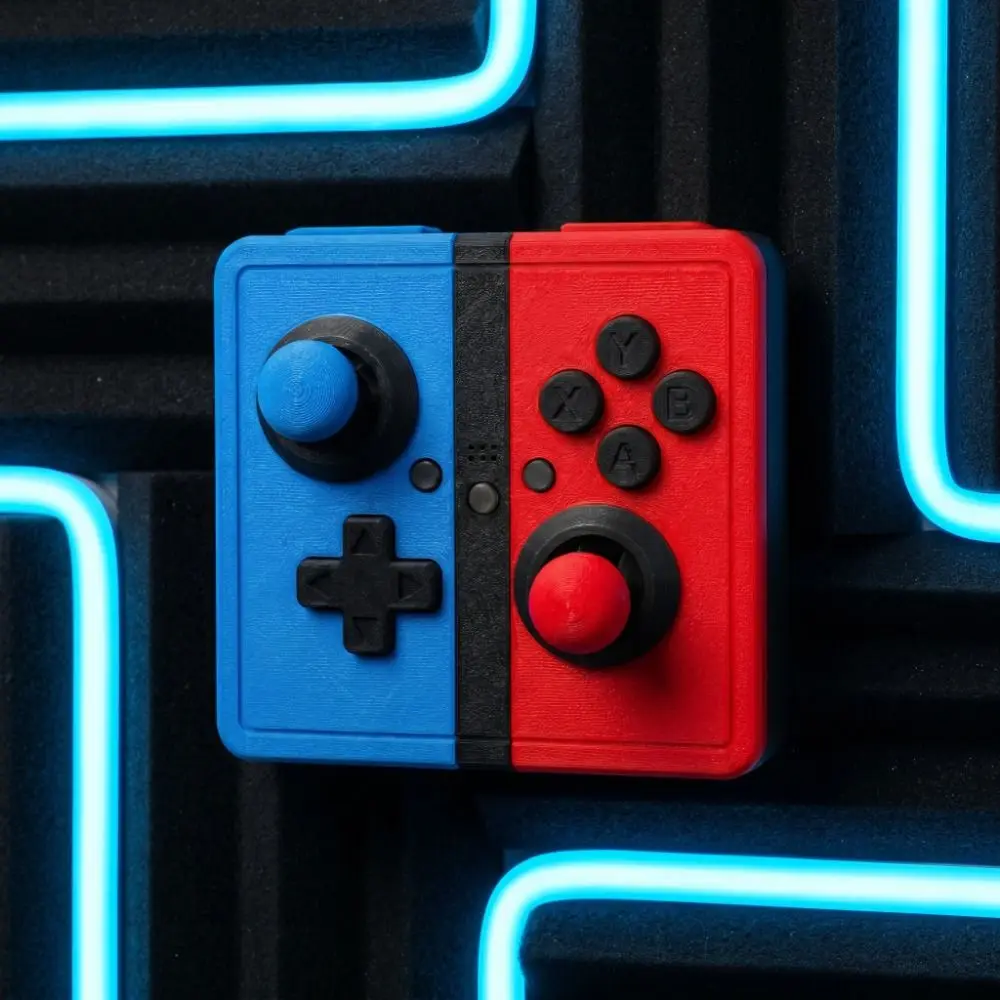 Creative Light Switch Guard Covers 3D Printed Retro Arcade Games Joystick Switch Stickers Self-Adhesive Waterproof