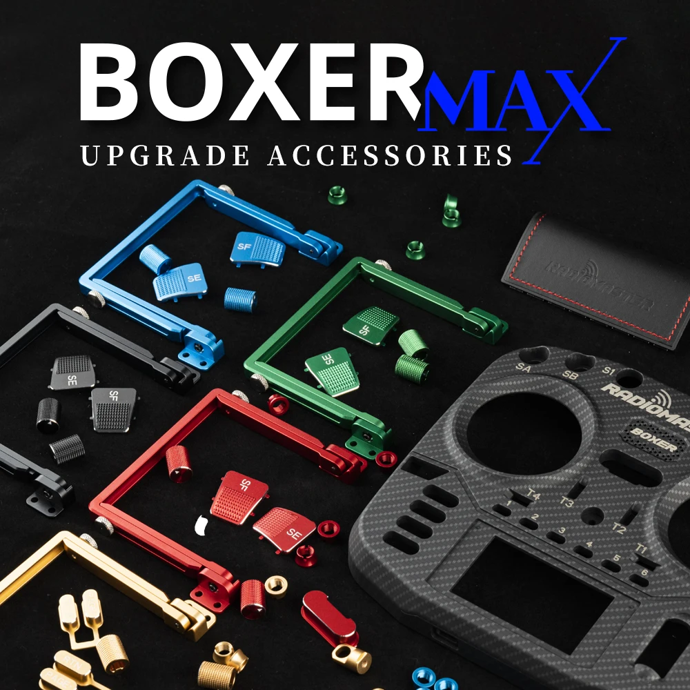 Radiomaster Boxer Max CNC Upgrade Parts Set