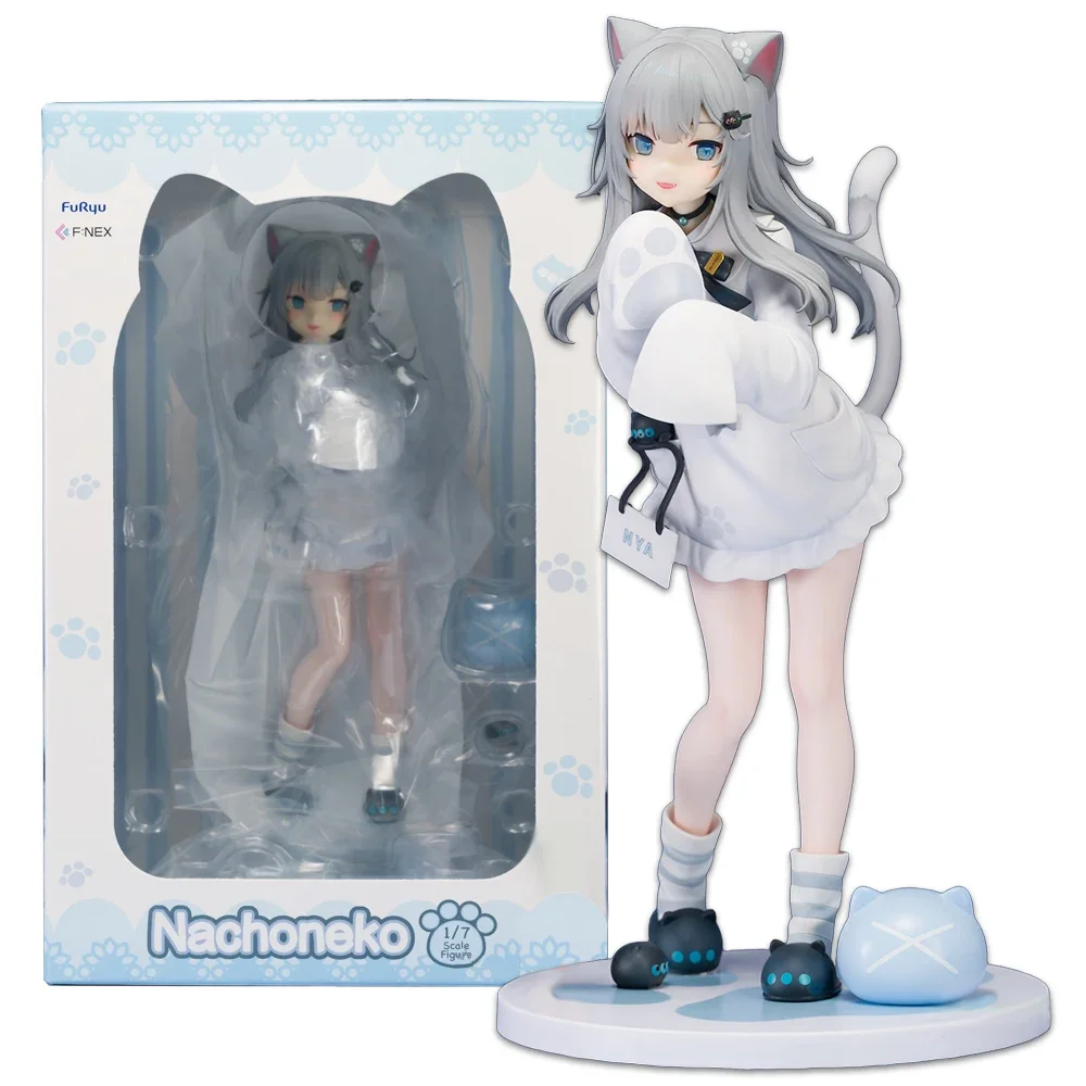 

In stock animation 2D Ameshiro cat girl Action Doll Model Toy Collection Gift Doll Character Decoration Statue Studio