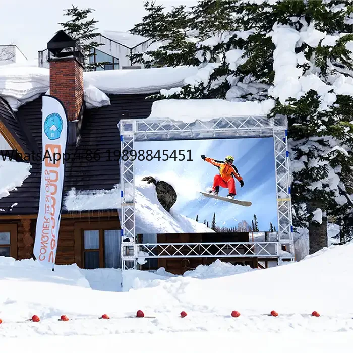 Painel de telas de concerto led 500x1000 p3.91 tela de exibição led ao ar livre 3m x 6m tela de palco led para eventos ao ar livre