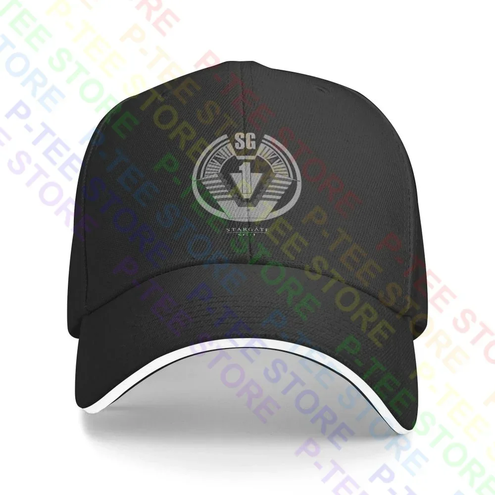 Stargate Sg1 Team Badge Sci Fi Tv Alien Show Sandwich Cap Baseball Cap Trucker Hat Unisex Classic Best Seller