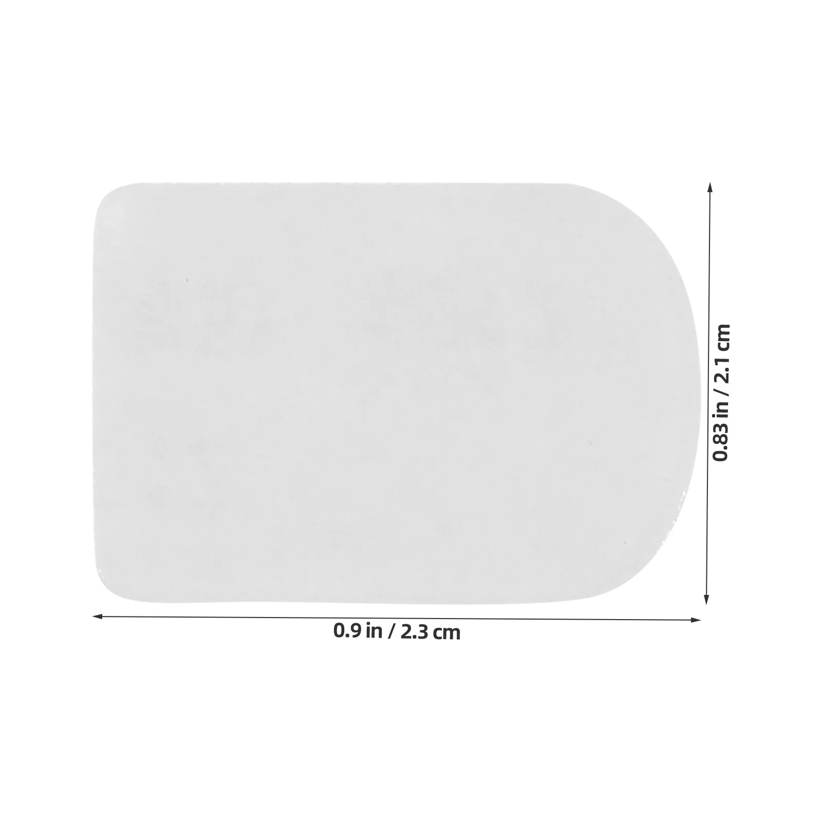 

4 Sheets Mouthpieces Patch Silicone Tooth Pad Sax Gel Cushion White Silica Pads