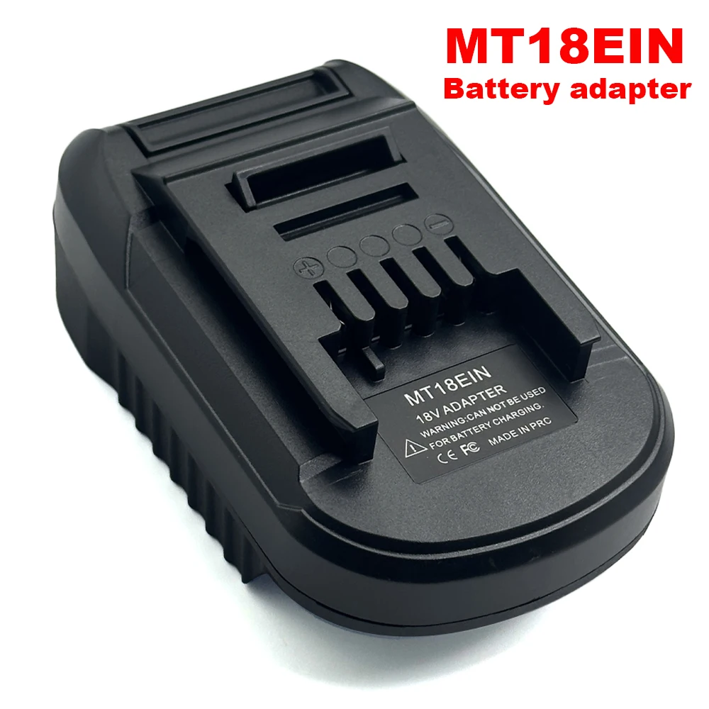 

MT18EIN адаптер-переходник для аккумулятора Makita 18 В, литий-ионный аккумулятор BL1830 BL1850, замена на электроинструмент Einhell 18 В