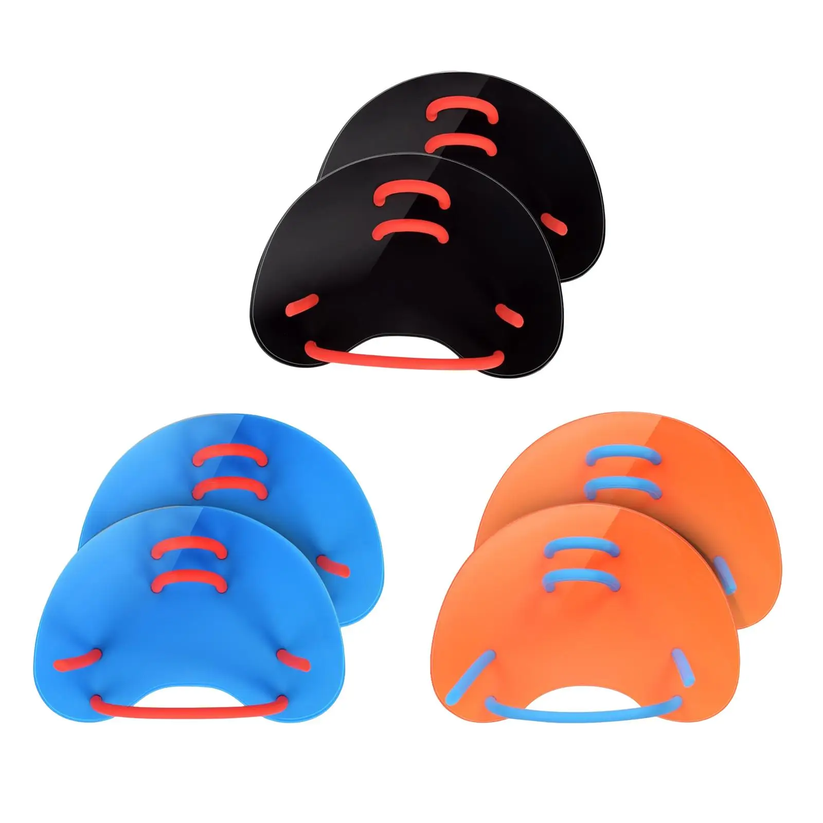 Silicone Swimming Paddles Girdles Safe Water Sports Hand Web Flippers Diving Gloves Swim Pool Paddles swimming hand finger fin