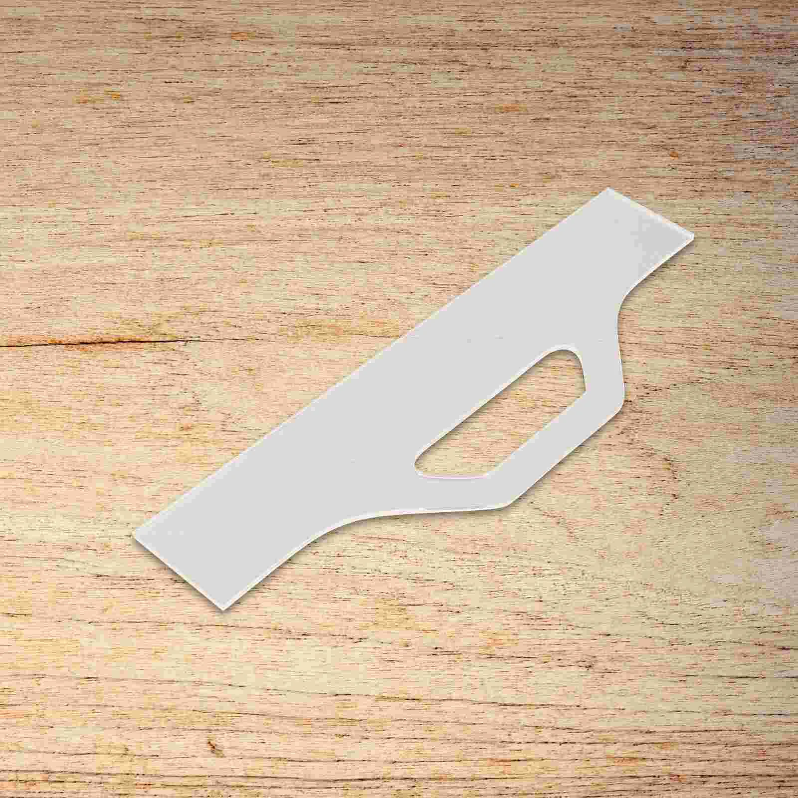 Cutting Board Template Acrylic Handle for Clear Stencil Woodworking Tracing Stencils Templates Mold Chopping