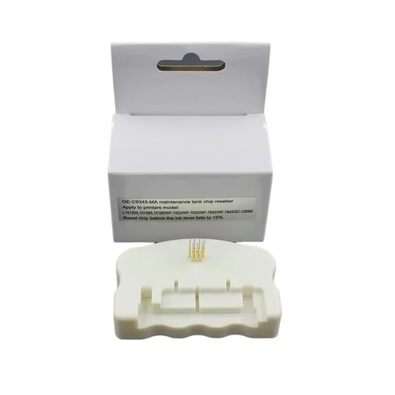 Reseteador de chips para impresoras Epson SureColor F170 F100 F130 F160 SC-F100 SC-F130 SC-F160 SC-F170 con tanque de mantenimiento SC23MB