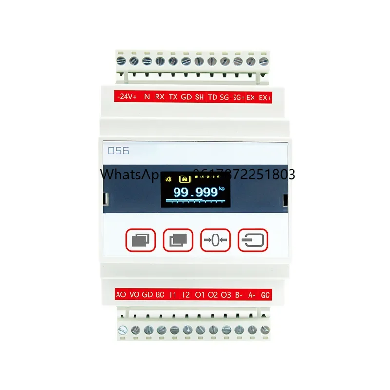 SOP056 Модель RS485 Индикаторы тензодатчиков Выход RS232 Контроллер взвешивания с цифровым дисплеем