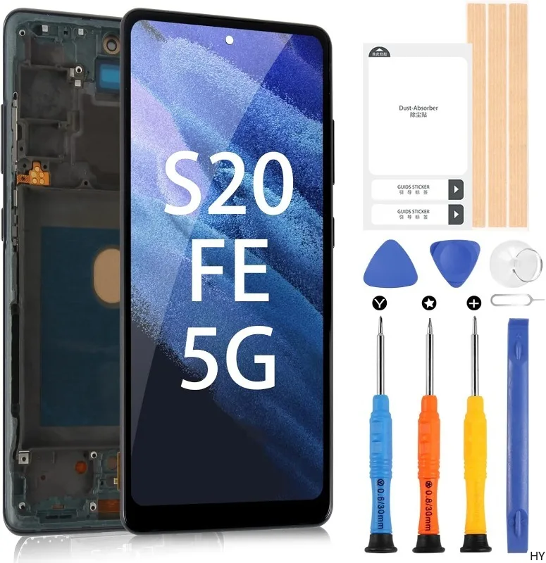 

ЖК-экран для Samsung Galaxy S20 Fe, качественный ЖК-дисплей OLED