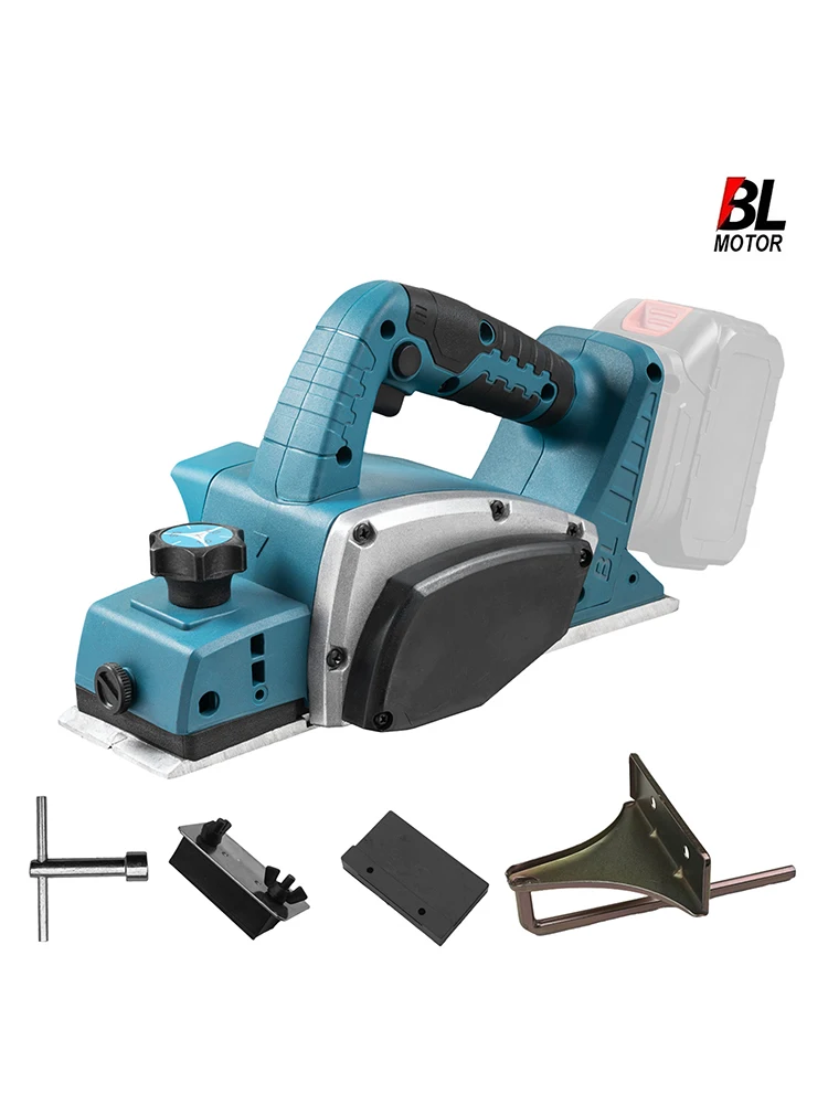 1000W Borstelloze Elektrische Schaafmachine 15000rpm Draadloze Elektrische Schaafmachine Handheld Hout Schaven Houtbewerking Tool DIY Meubels - afbeelding 2