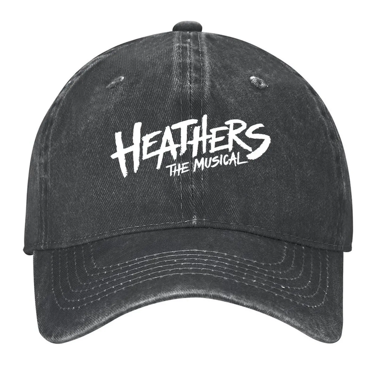 

Heathers The Musical Merch Heathers The Musical Logo Baseball Cap New Hat Snapback Cap designer cap beach hat Women Hats Men's