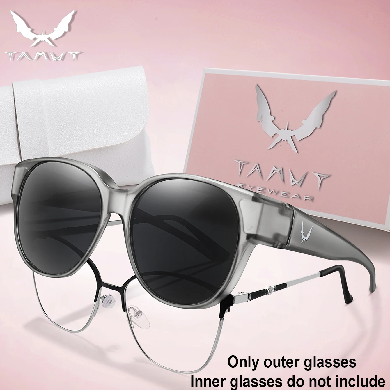 KAROS Round Frame Sunglasses with Classic PC, UV Protection, and Trendy Design for Driving Fishing Hiking Cycling, Unisex Fashio - Image 3