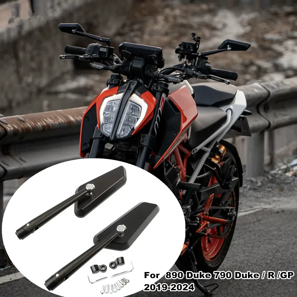

For 790 Duke 890 Duke / R /GP 790duke 890duke / R 2019-2024 Motorbike Rear View Mirror Conversion CNC Rear View Mirror