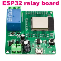 ESP32-WROOM Development Board Single Relay Module DC7-60V Suitable for ESP32 Secondary Development Smart Home Wireless Control