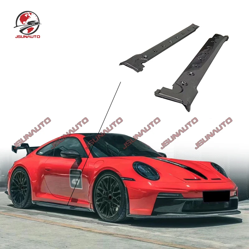 

For Porsche 911 Carrera Carbon Fiber GT3 Style Body Kit Side Skirts Door Panel For 911 992 991.2 GT3 Style Car Body Kit