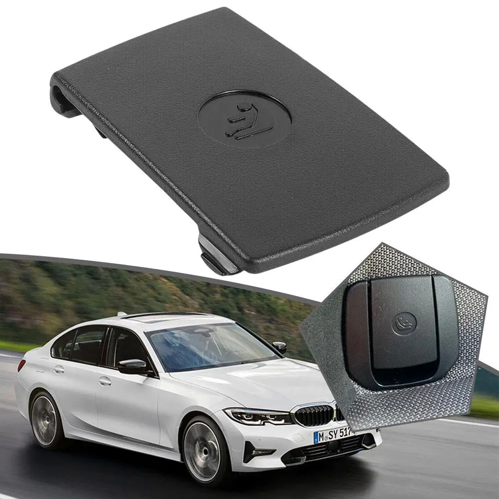 52207319686 Black Beige Car Rear Child Seat Fixing ISOFix Cover For BMW 1 3 Series F30 F31 F20 F21 F22 F80 M3 F34 X1 E84 E9 K5J9