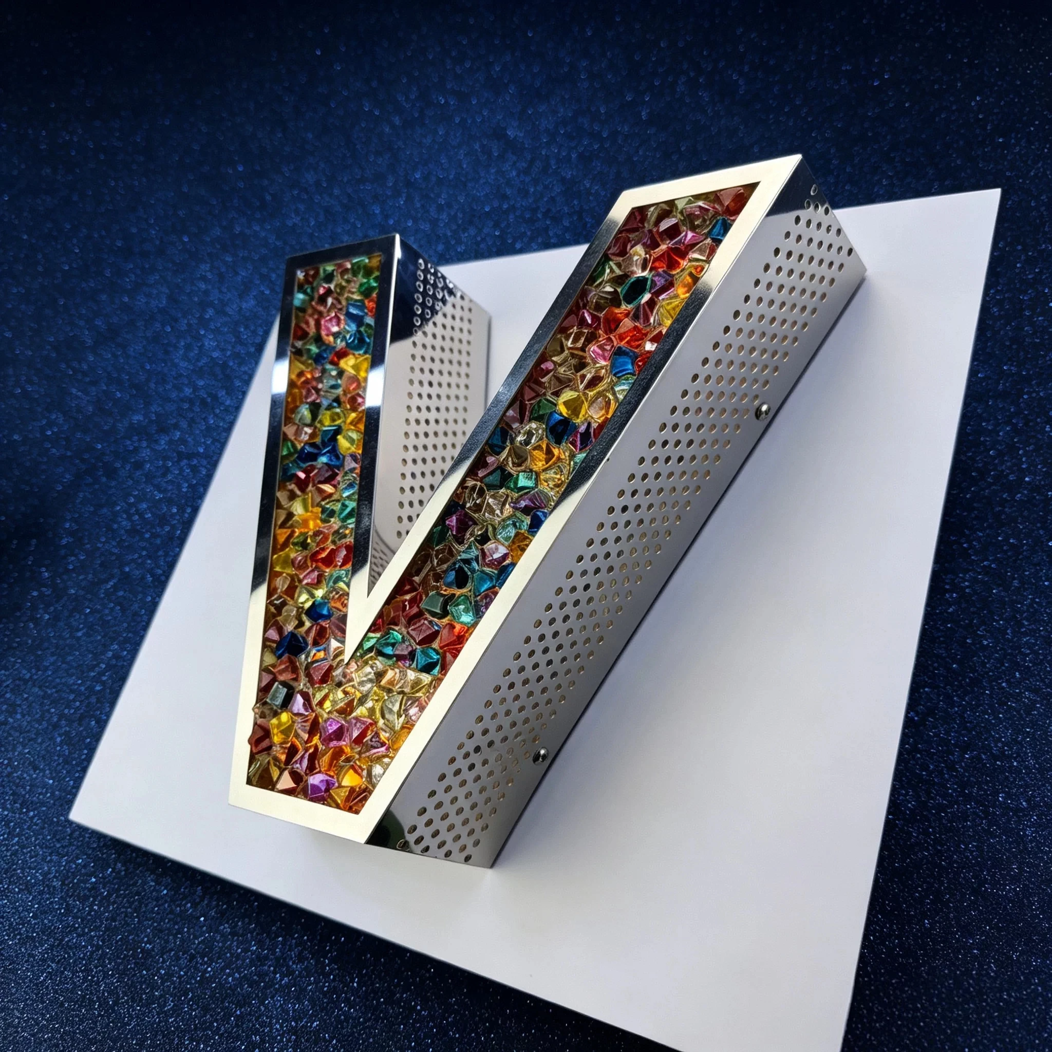 Borderless Luminous Character Buckle Invisible Plastic Installation Code for 3D Advertising Billboard Sign 1000pcs