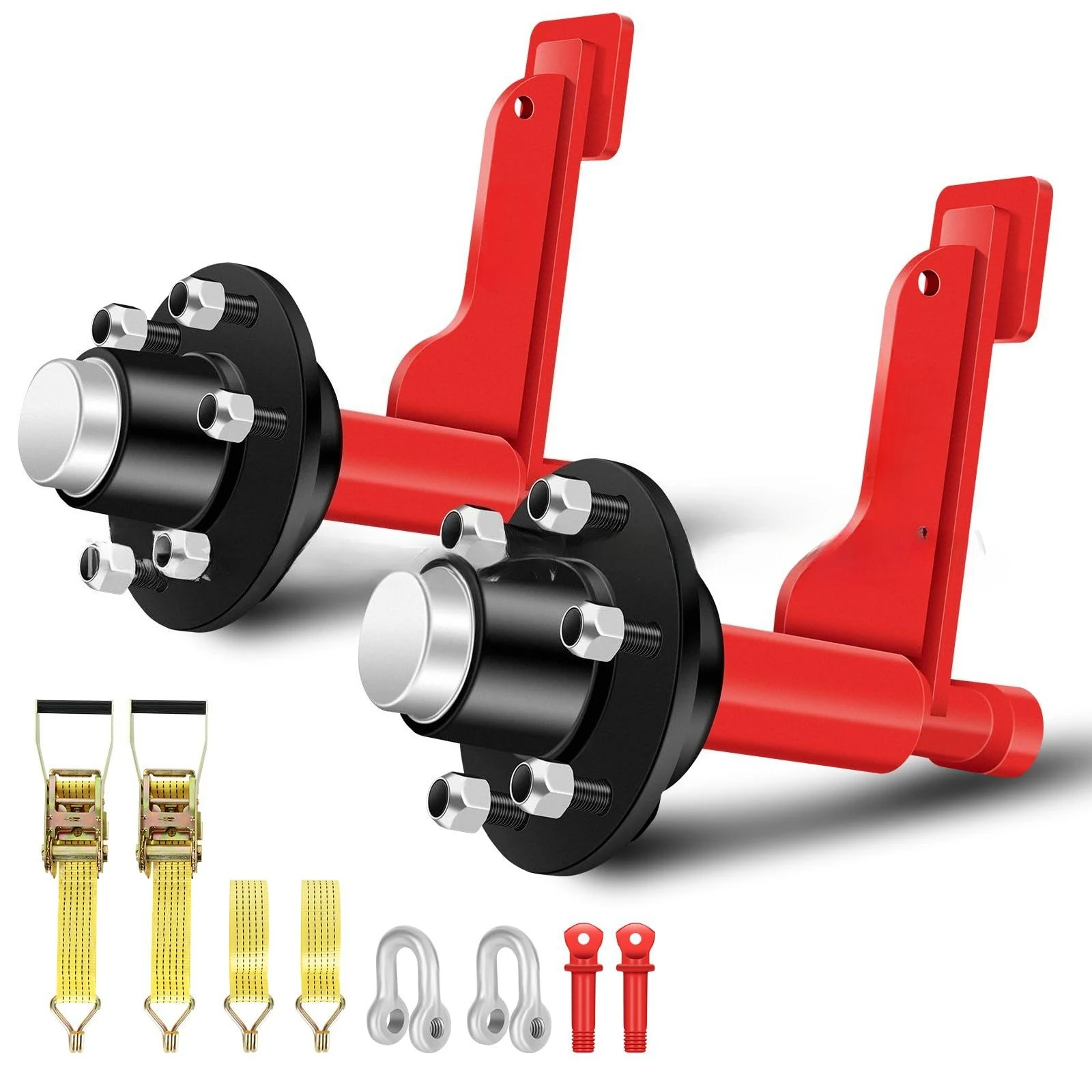 6 Lug & 8 Lug Shipping Container Hub Spindle Kit Transport Container Wheel Set for 20/40 Foot Containers