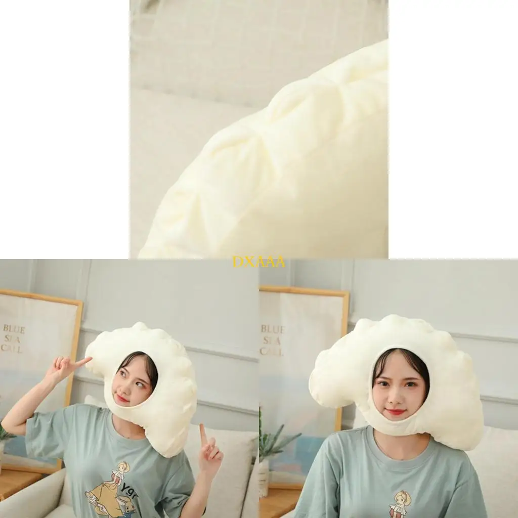 dxaa-dumpling-headgear-hat-winter-windproof-headgear-cap-for-spring-fall-winter