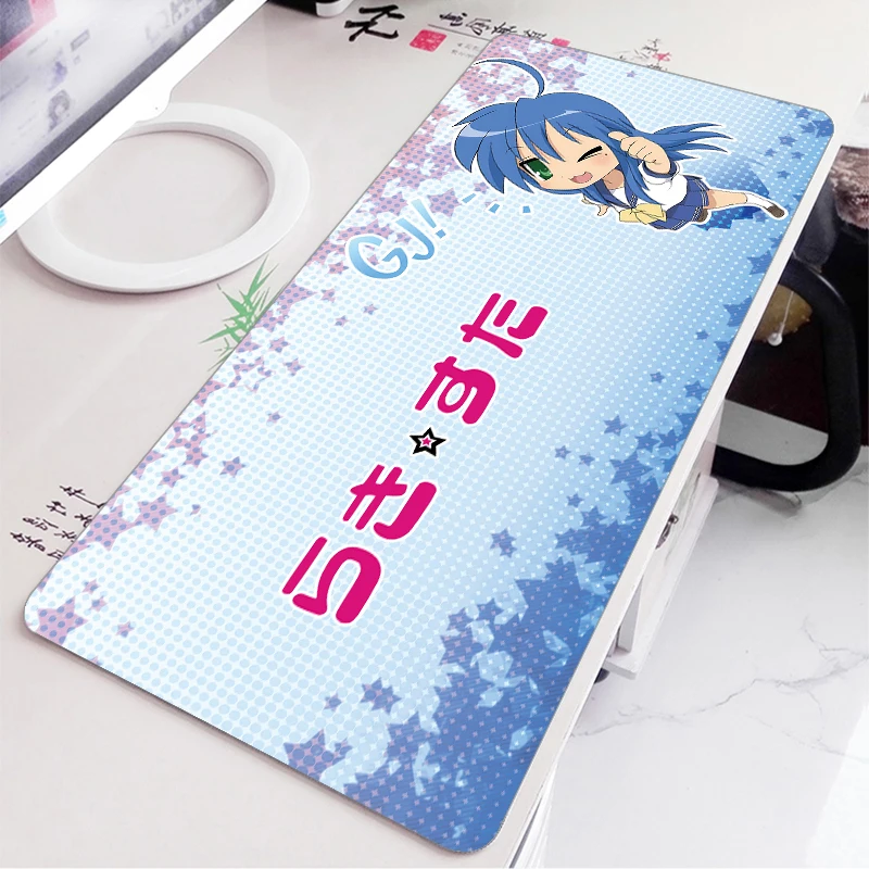 Lucky Star Konata Kawaii süßes großes Mauspad, Tastaturpad, Anime-Spiel, Mauspad